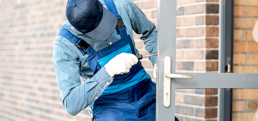 Pivot Storefront Door Locks Installation in Sierra Madre, California
