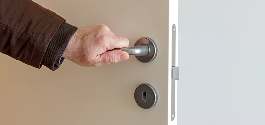 Restroom Locks Privacy Bolt Installation in Sierra Madre, California